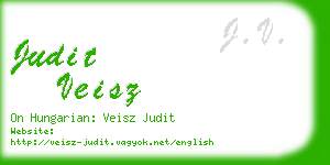 judit veisz business card